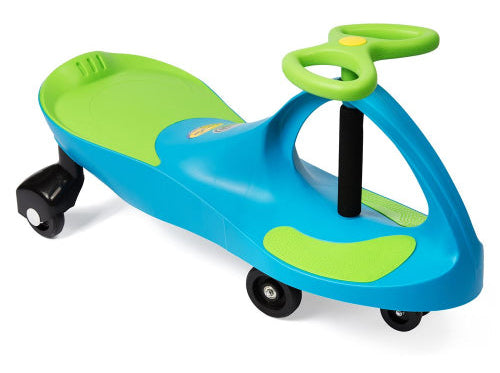 Plasmart - Plasmacar - Baby Blue and Lime Green - Plain Printed Box - Unassembled