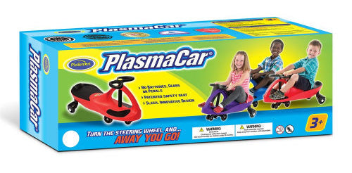 Plasmart - Plasmacar - Blue and Red - Full Color Printed Box - Unassembled