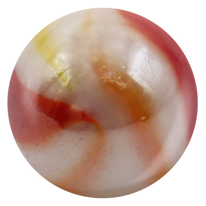 Mega Marbles Cockatoo - representative marble design close-up