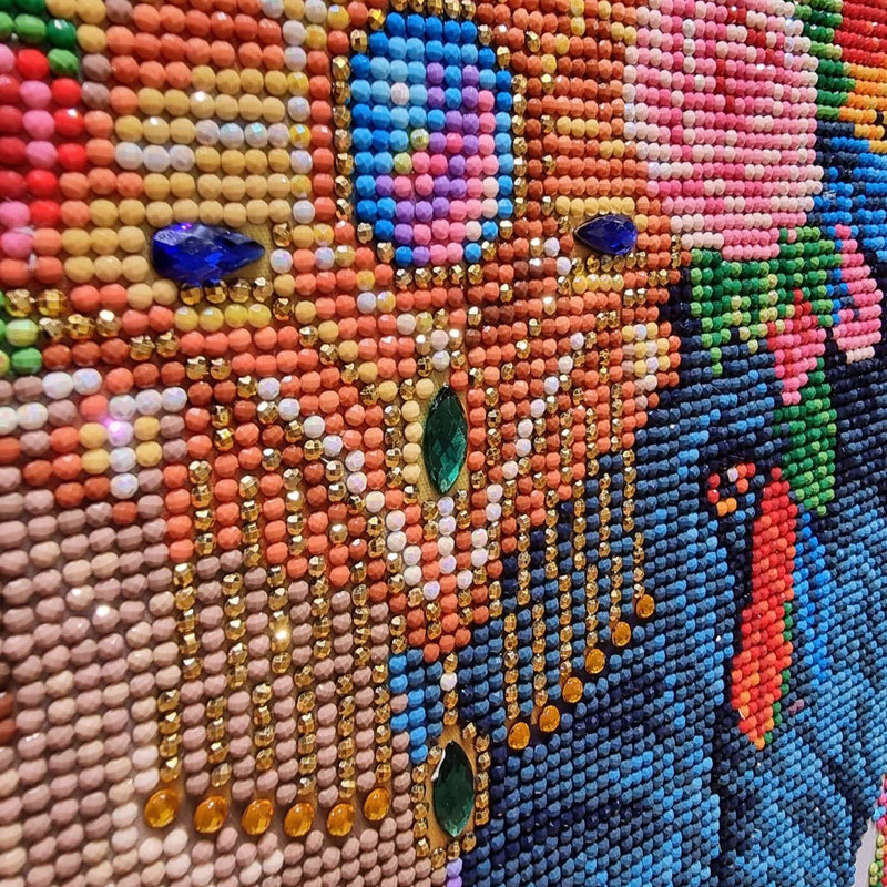 DIAMOND DOTZ - BOHEMIAN ELEPHANT (16.14" x 20.08" - 41cm x 51cm) - Limolin 