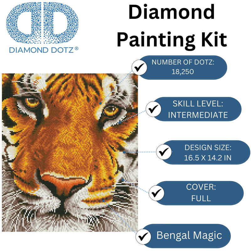 DIAMOND DOTZ - Bengal Magic - Limolin 