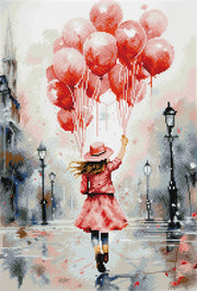 DIAMOND DOTZ - CELEBRATION (24.2" x 16.4" - 62cm x 42cm) - Limolin 