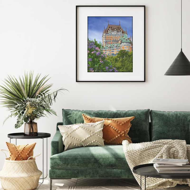 DIAMOND DOTZ - Château Frontenac 50.2X60.2 - Limolin 