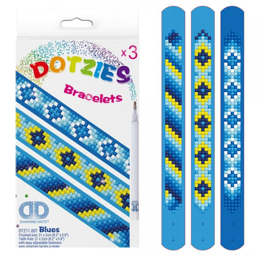 DIAMOND DOTZ - DOTZIES Bracelets - Blues - Limolin 