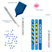 DIAMOND DOTZ - DOTZIES Bracelets - Blues - Limolin 