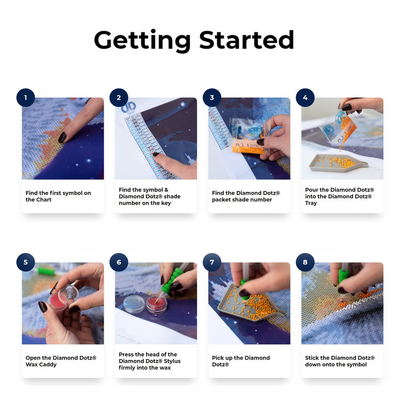 DIAMOND DOTZ - DOTZIES Bracelets - Blues - Limolin 