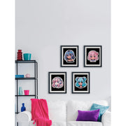 DIAMOND DOTZ - DOTZIES FLOCK - NEON ANIME GIRLS - Limolin 