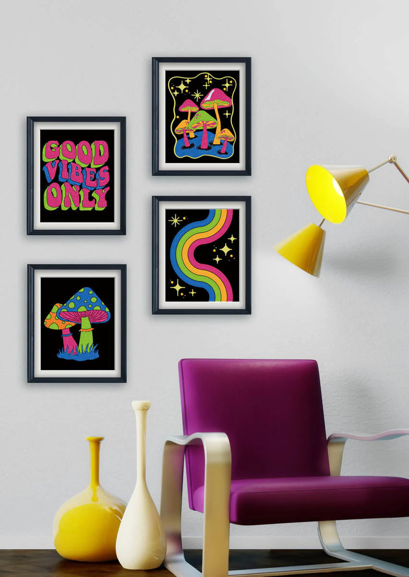 DIAMOND DOTZ - DOTZIES FLOCK - NEON GOOD VIBES - Limolin 