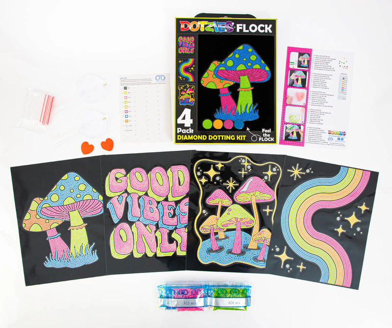 DIAMOND DOTZ - DOTZIES FLOCK - NEON GOOD VIBES - Limolin 