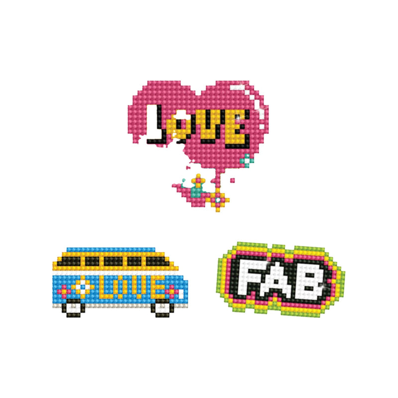 DIAMOND DOTZ - DOTZIES Stickers - Love - Limolin 