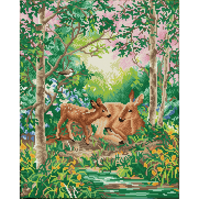 DIAMOND DOTZ - Doe & Her Fawn - Limolin 