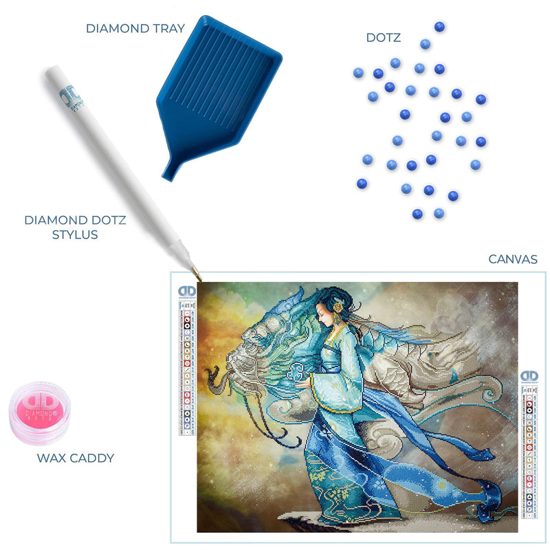 DIAMOND DOTZ - Dragon Princess - Limolin 