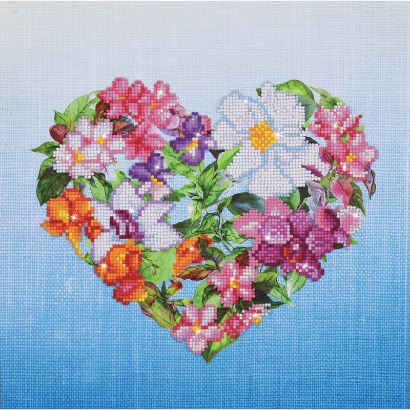 DIAMOND DOTZ - Flower Heart - Limolin 