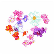 DIAMOND DOTZ - Flower Heart - Limolin 