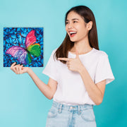 DIAMOND DOTZ - Flutter by Pink 38x38 - Limolin 