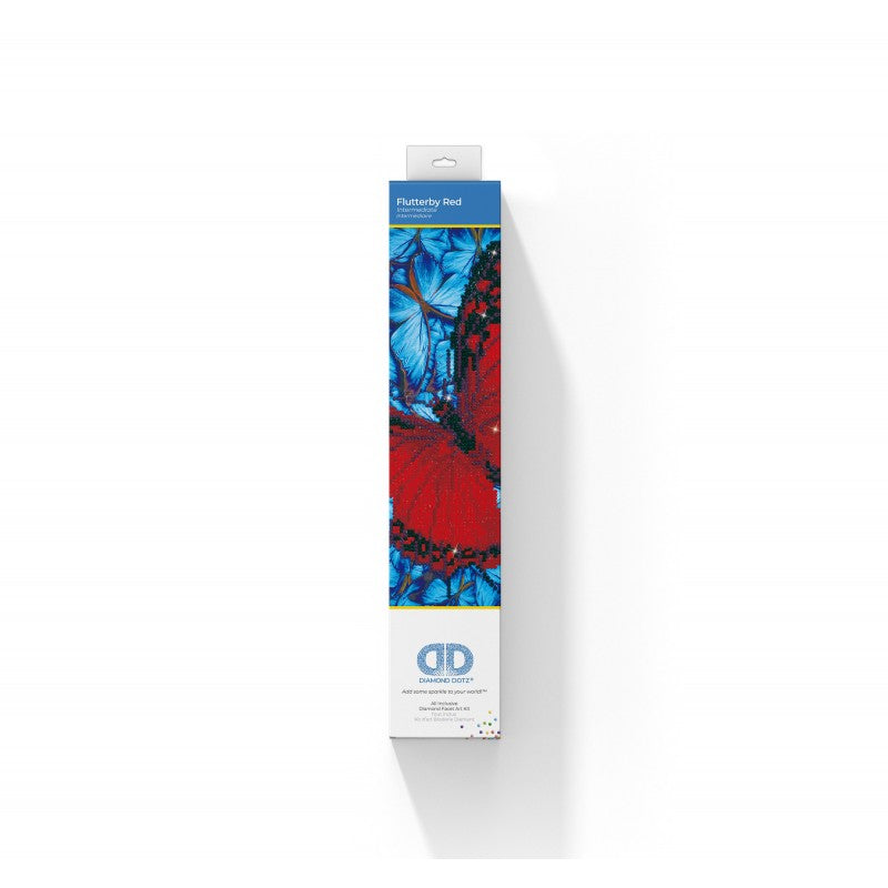 DIAMOND DOTZ - Flutterby Red - Limolin 