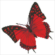 DIAMOND DOTZ - Flutterby Red - Limolin 