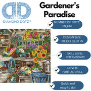 DIAMOND DOTZ - Gardener's Paradise - Limolin 