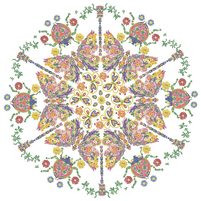 DIAMOND DOTZ - Kaleidoscope Garden - Limolin 