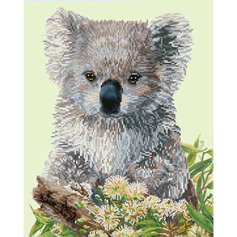 DIAMOND DOTZ - Koala & Eucalyptus Blossom - Limolin 