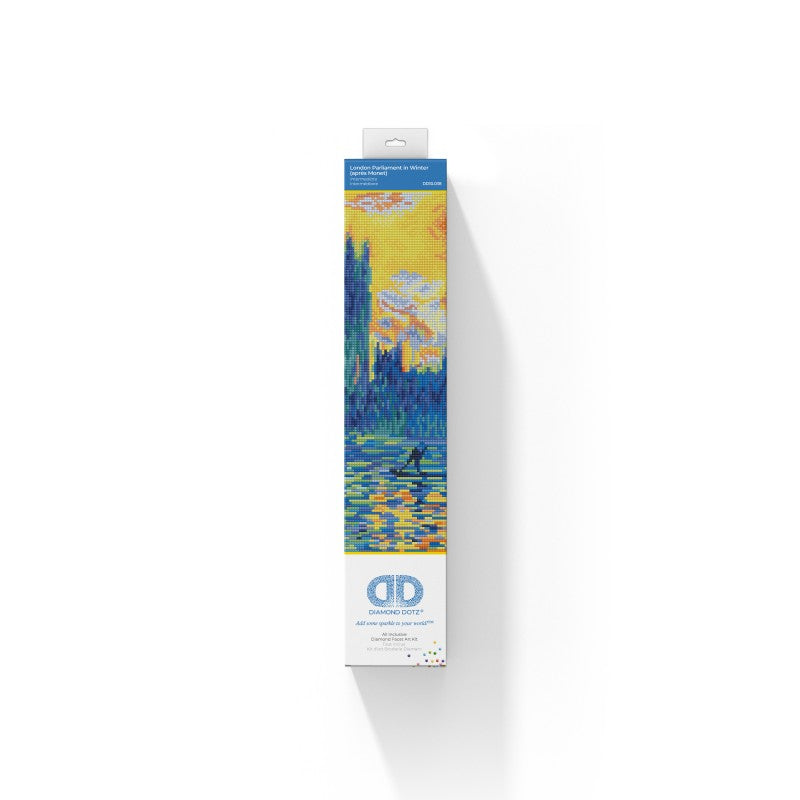 DIAMOND DOTZ - London Parliament in Winter (Monet) - Limolin 