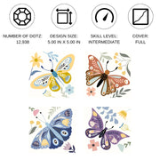 DIAMOND DOTZ - MINI DOTZ - BUTTERFLY MOODS - Limolin 