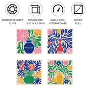 DIAMOND DOTZ - MINI DOTZ - DECO VASES - Limolin 