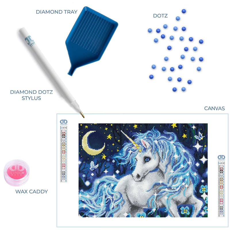 DIAMOND DOTZ - Moonlight Unicorn - Limolin 