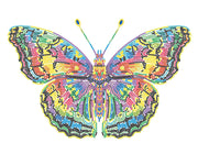 DIAMOND DOTZ - NEON BUTTERFLY (17.1" x 21.1") - Limolin 