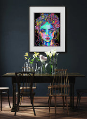 DIAMOND DOTZ - NEON ELECTRIC BEAUTY (17.1" x 21.1") - Limolin 