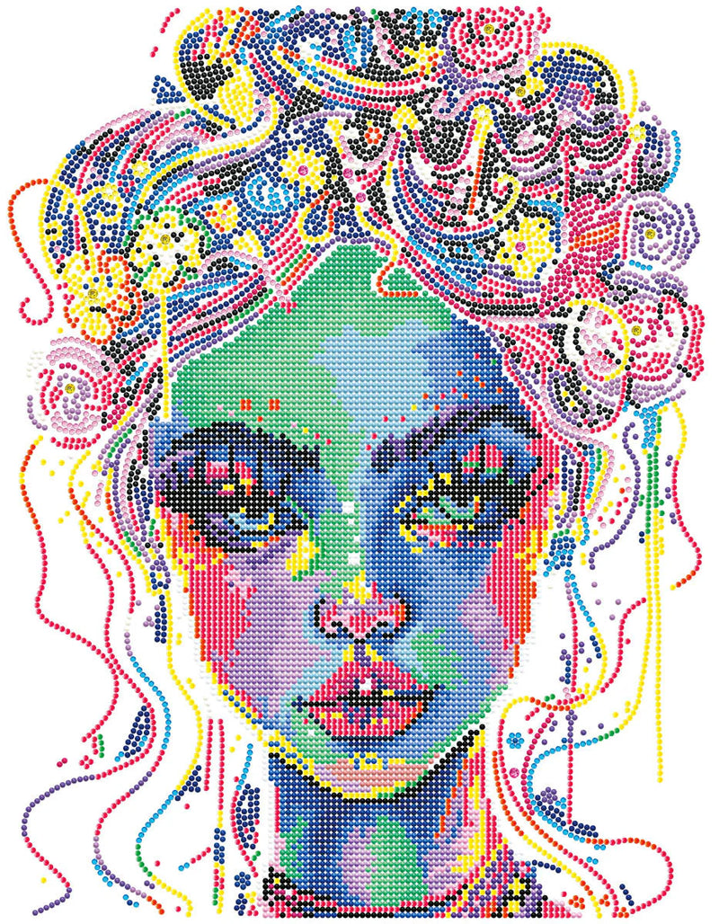 DIAMOND DOTZ - NEON ELECTRIC BEAUTY (17.1" x 21.1") - Limolin 