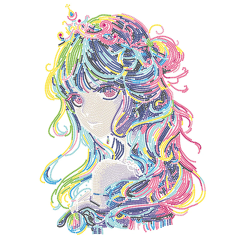 DIAMOND DOTZ - NEON MANGA (17.1" x 21.1") - Limolin 