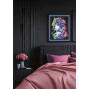 DIAMOND DOTZ - NEON MANGA (17.1" x 21.1") - Limolin 