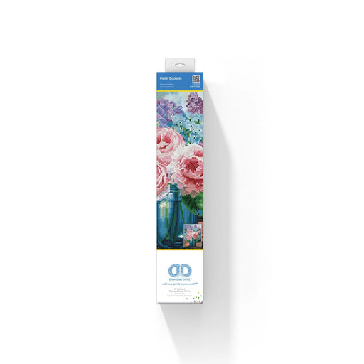 DIAMOND DOTZ - PASTEL BOUQUET (16.4" x 12.45" - 42cm x 32cm) - Limolin 