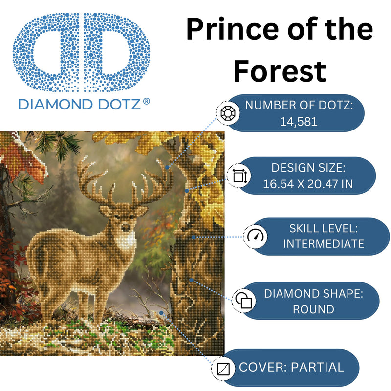 DIAMOND DOTZ - Prince of the Forest - Limolin 