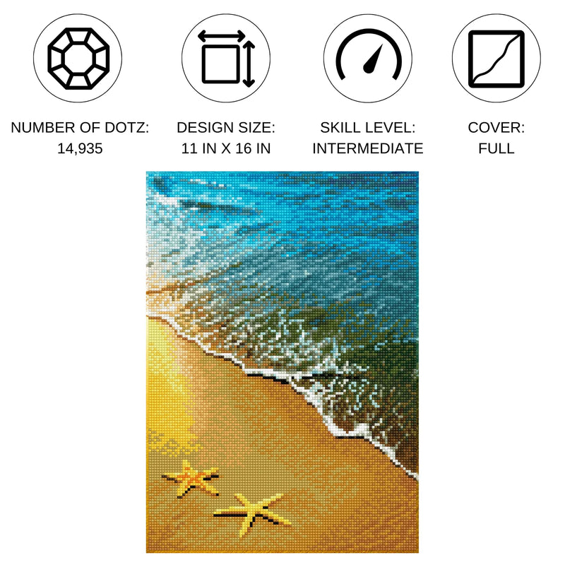 DIAMOND DOTZ - SUMMER DREAMS (11" x 16" - 29cm x 41cm) - Limolin 