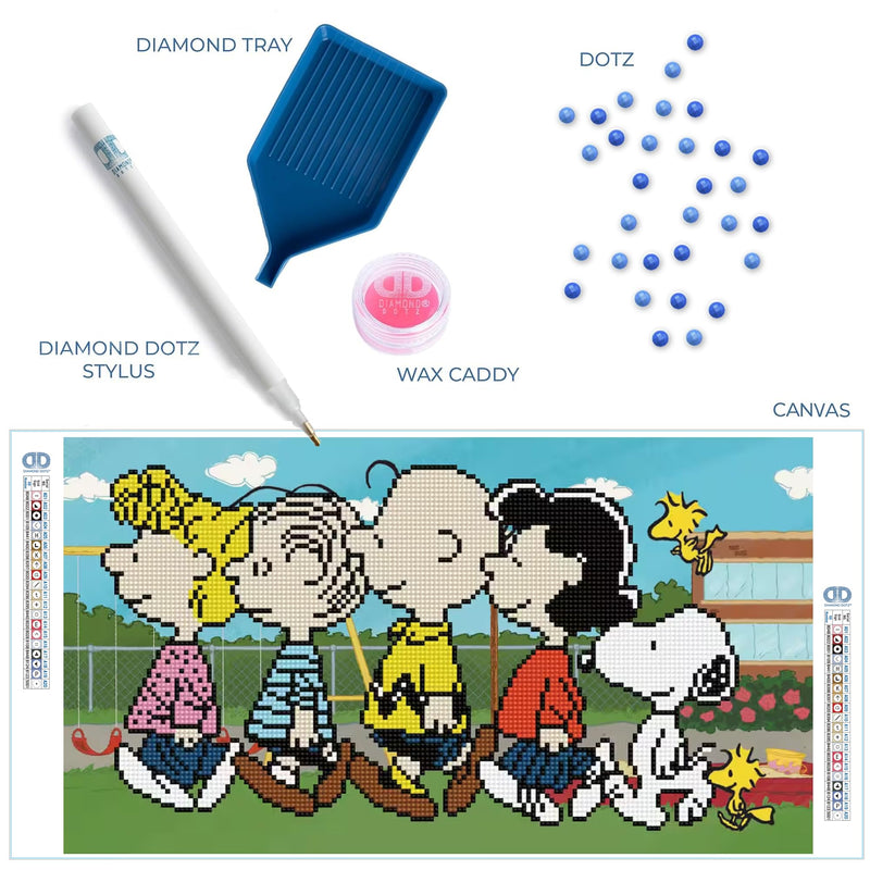 DIAMOND DOTZ - The Peanuts gang - Limolin 