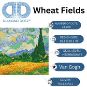 DIAMOND DOTZ - Wheat Fields (Van Gogh) - Limolin 