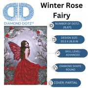 DIAMOND DOTZ - Winter rose fairy - Limolin 