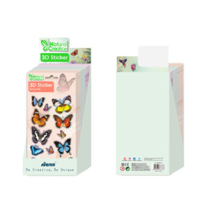 Avenir - 3D STICKER PDQ (24PCS/3 ASST) - Limolin 