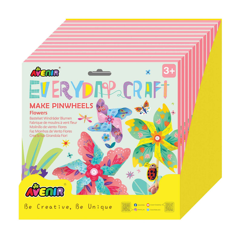 Avenir - EVERYDAY CRAFT MAKE PINWHEELS (12PCS/DISPLAY)