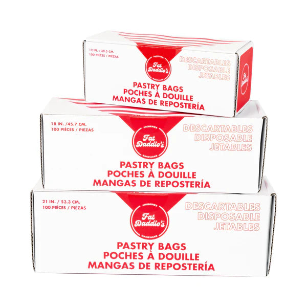 FAT DADDIOS - Disposable Pastry Bag Roll 10/PK Size: 45.7cm/18"