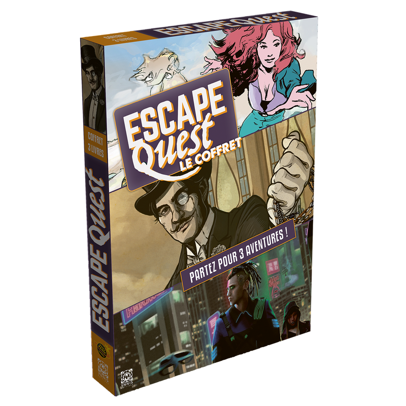 ESCAPE QUEST - LE COFFRET TOME 4 À 6