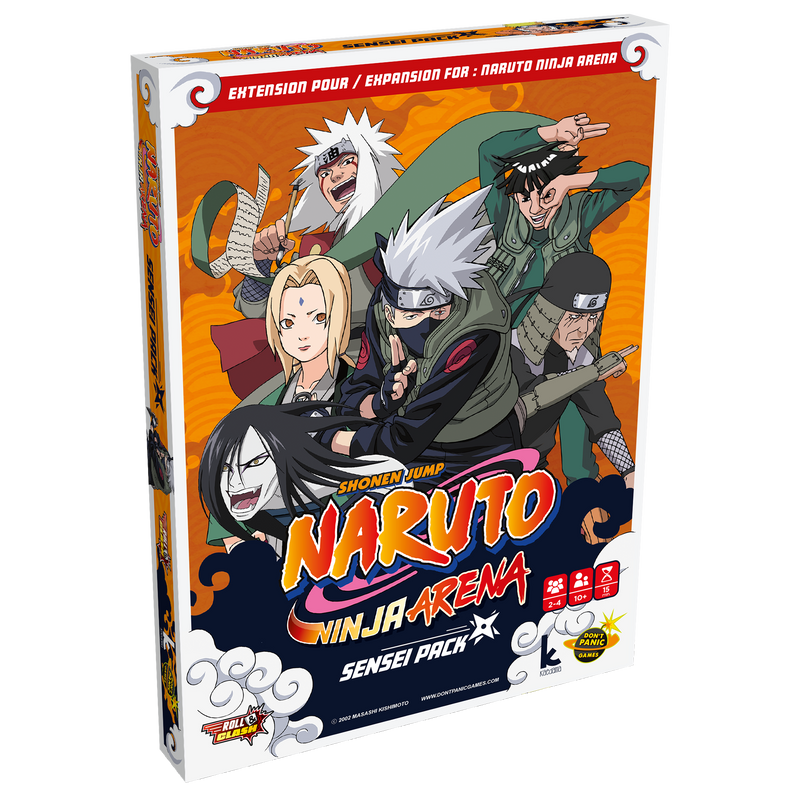 NARUTO NINJA ARENA - EXT - SENSEI PACK