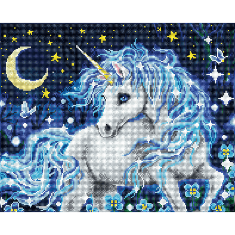 Moonlight Unicorn 50X60