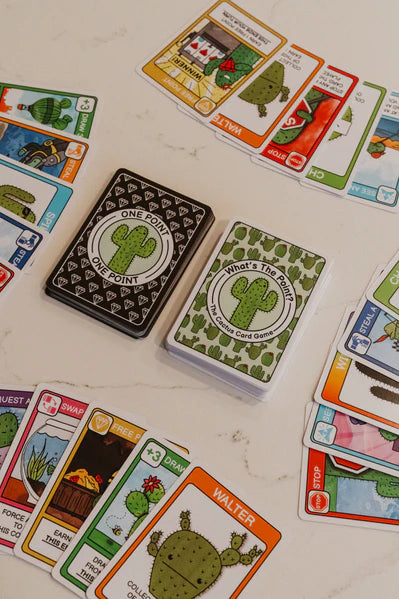 Blue Orange - What's The Point - The Cactus Card Game