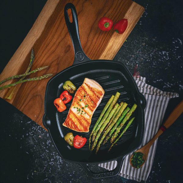 Victoria - Cast Iron Grill Pan - 25 cm