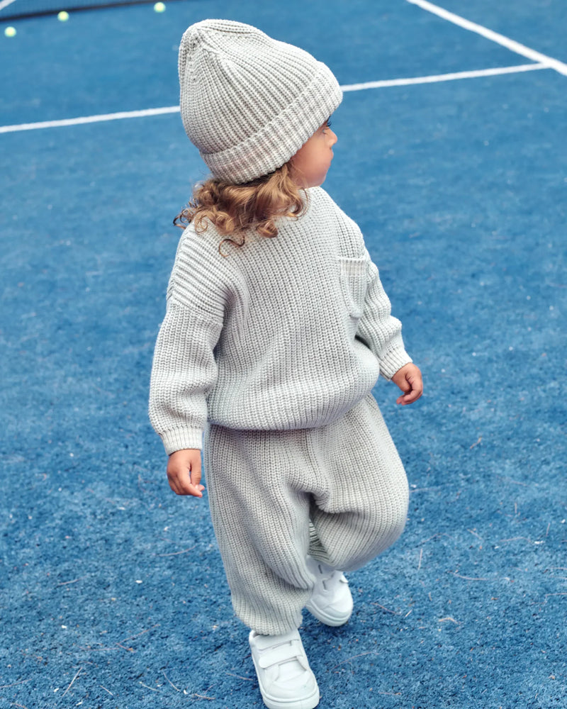 7AM - Boxy Sweater - Chunky Tennis