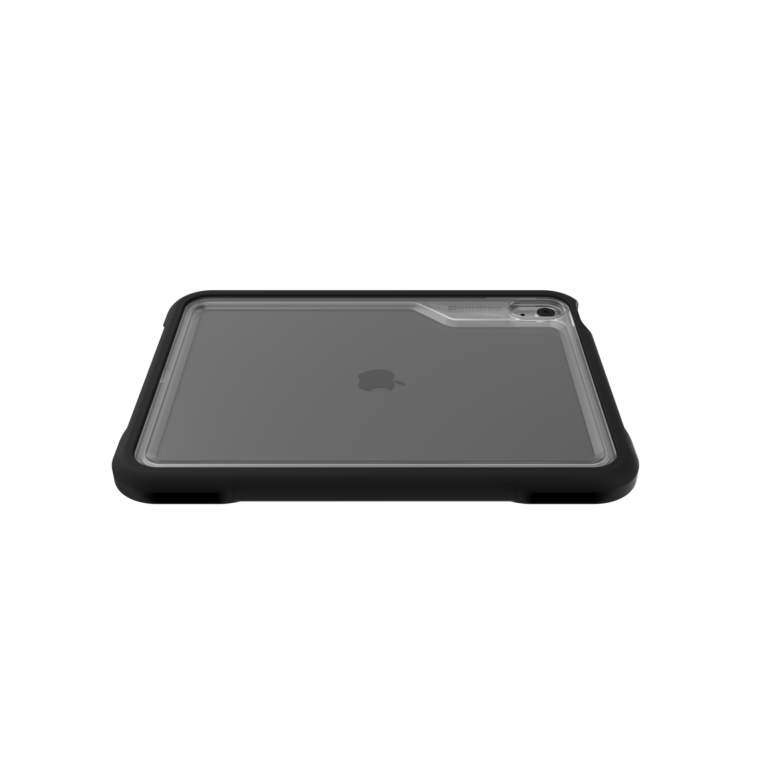 Gumdrop - Gumdrop iPad 10.9 (11th Gen) 2025 & (10th Gen) 2022 DropTech with Screen Protector Drop Protection Case TechShell Certified Clear Back Ideal for Asset Tagging - Black