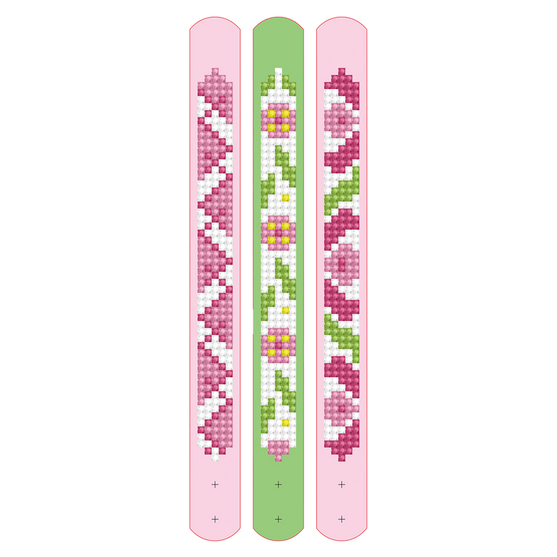 Dotzies Bracelets(3) Pretty in pink 21x2